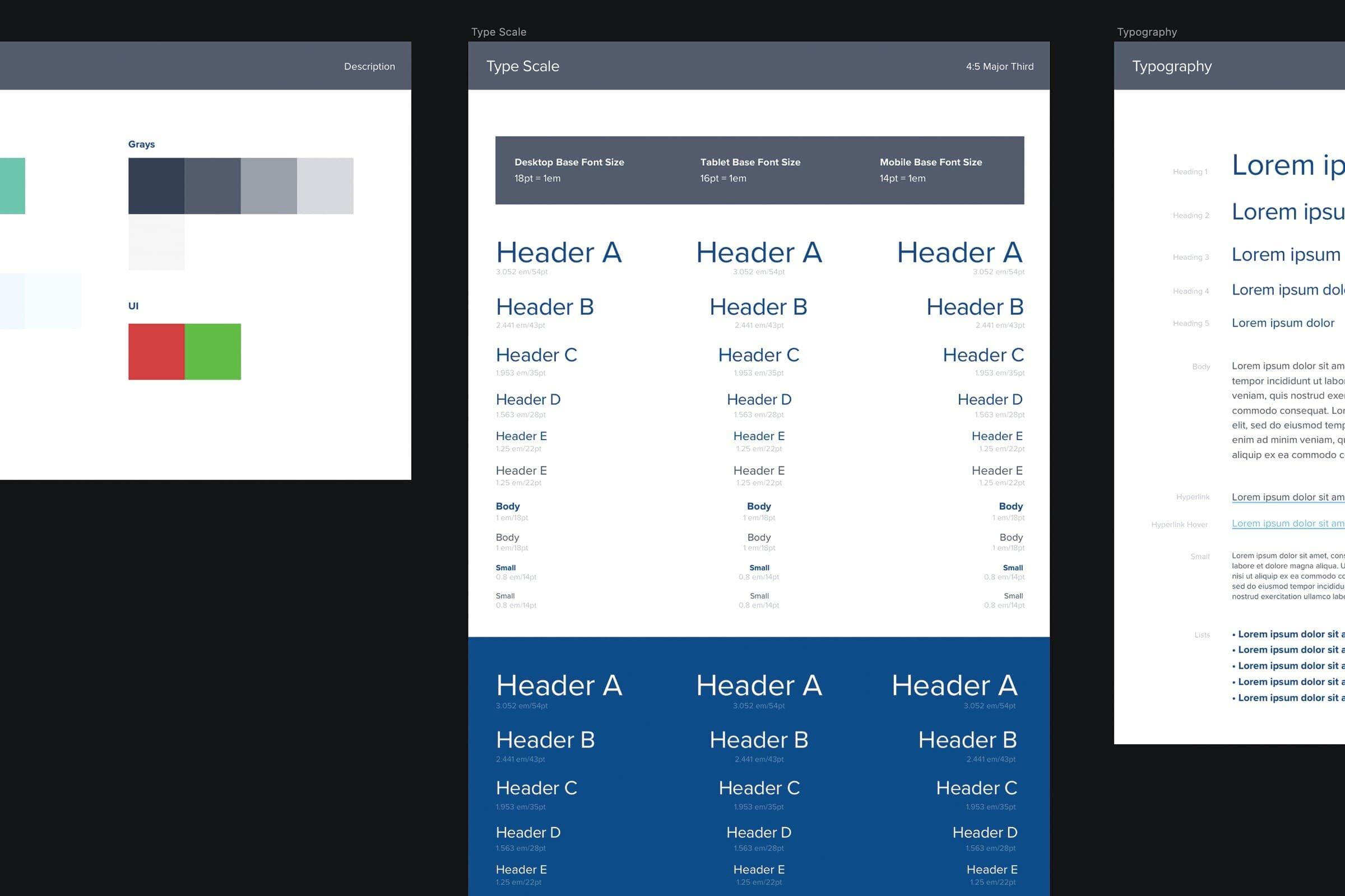 TAGS design system